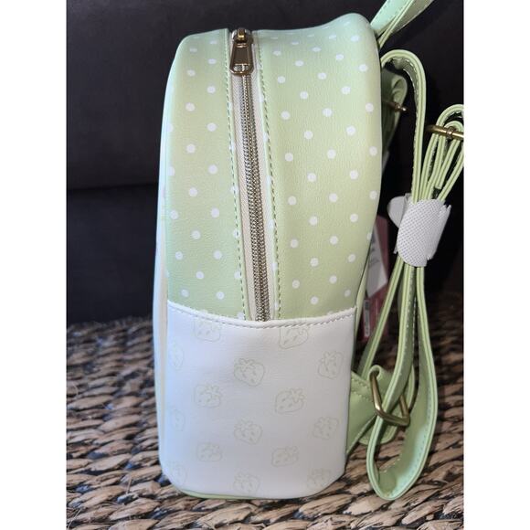 Loungefly Strawberry Shortcake Slumber Party Mini Backpack & Wallet - Picture 3 of 8